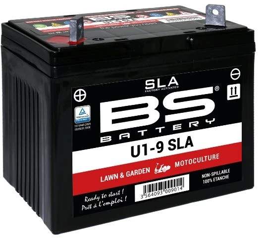 Мотоаккумулятор BS SLA, 12В, 28 А·ч U1-9 SLA (U1L-11), 300 А AKB6136
