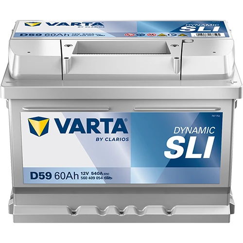 Аккумулятор VARTA Dynamic SLI 6СТ-60.0 (560 409 054) низкий, 540 А AKB2658