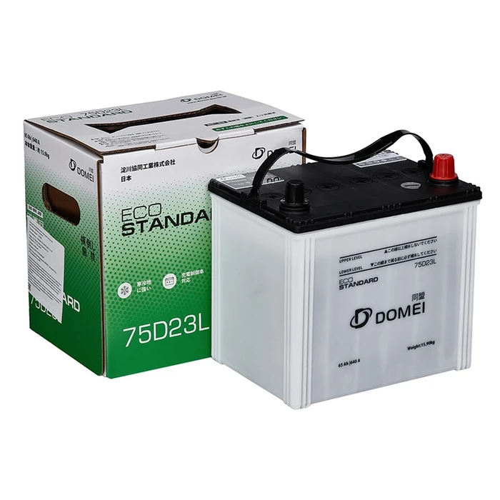 Аккумулятор DOMEI Eco STANDARD 75D23L, 65 А·ч, 640 А AKB4457
