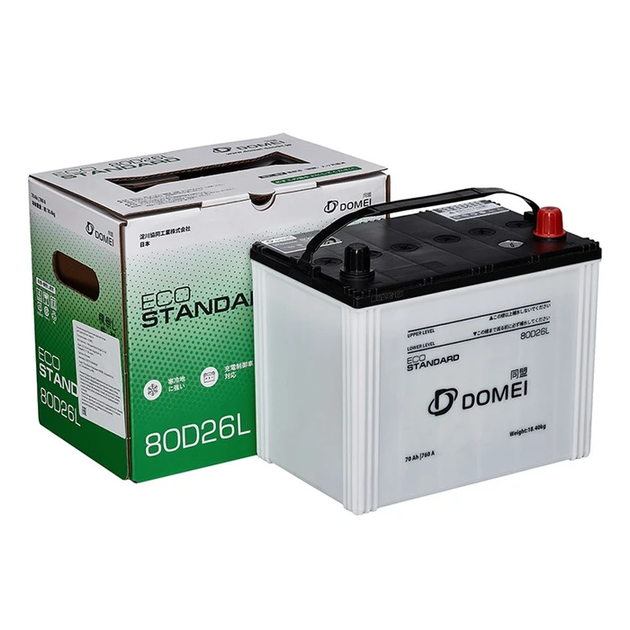 Аккумулятор DOMEI Eco STANDARD 80D26L, 70 А·ч, 760 А AKB4458