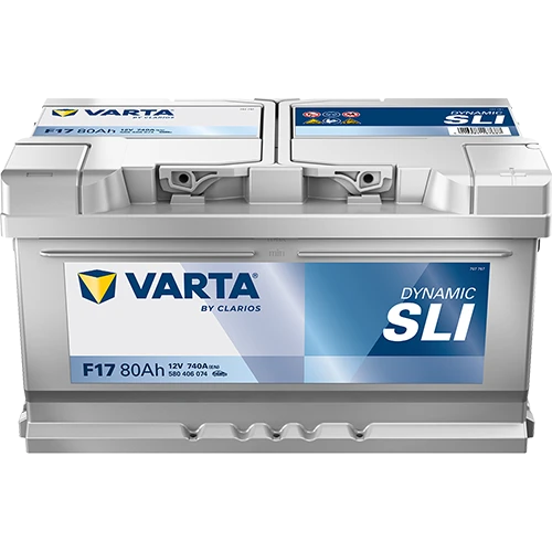 Аккумулятор VARTA Dynamic SLI 6СТ-80.0 (580 406 074) низкий, 740 А AKB2664