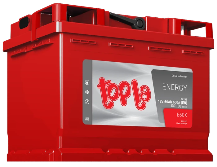 Аккумулятор Topla Energy 6СТ-60.1, 600 А AKB4511