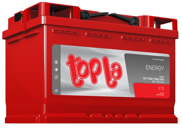 Аккумулятор Topla Energy 6СТ-75.0, 750 А AKB4514