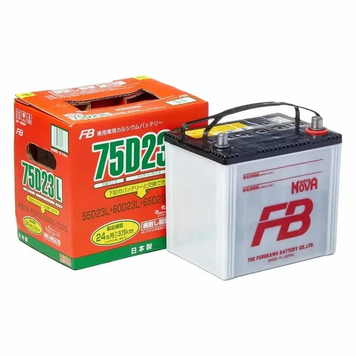 Аккумулятор Furukawa Battery FB Super Nova 65 А·ч 75D23L, 620 А AKB3491
