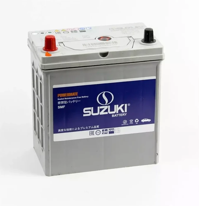 Аккумулятор SUZUKI 6СТ-35.1 (40B20R) тонкие клеммы, 305 А AKB6111