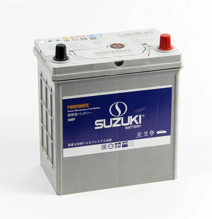 Аккумулятор SUZUKI 6СТ-35.0 (35B20L) тонкие клеммы, 305 А AKB6112