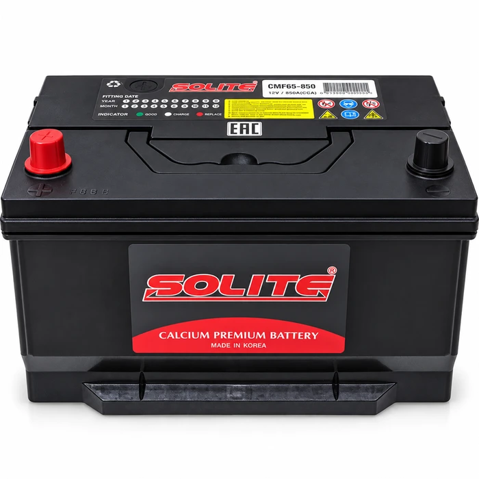 Аккумулятор Solite 65-850 Ford Explorer, 100 А·ч, 850 А AKB3355