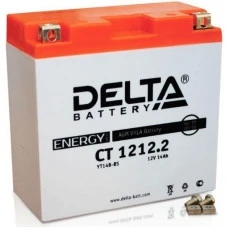 Мотоаккумулятор DELTA CT1212.2, 14 А·ч, 155 А AKB3786