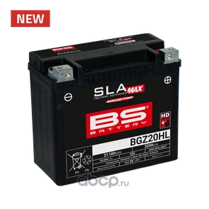 Мотоаккумулятор BS Battery SLA MAX 21 А·ч (YTX20HL) AKB1500