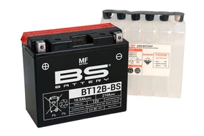 Мотоаккумулятор BS Battery AGM, 12В, 10 А·ч 210 А (YT12B-BS) BT12B-BS AKB4527