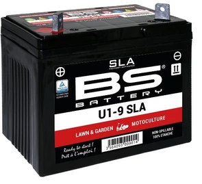 Мотоаккумулятор BS SLA, 12В, 28 А·ч U1-9 SLA (U1L-11), 300 А AKB6136