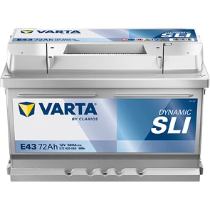 Аккумулятор VARTA Dynamic SLI 6СТ-72.0 (572 409 068) низкий, 680 А AKB2660