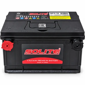 Аккумулятор Solite CMF78-750 6СТ-85.1 боковые клеммы, 750 А AKB4412