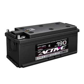 Аккумулятор ACTIVE FROST 6СТ-190 евро.конус, 1300 А AKB6053