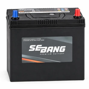 Аккумулятор SEBANG SMF 50 А·ч обратная 65B24L тонкие клеммы, 480 А AKB6153