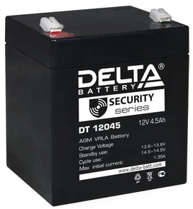 Аккумулятор DELTA DT 12045, 4,5 А·ч, 12 В AKB3681