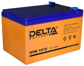 Аккумулятор DELTA DTM 1212 12 А·ч AGM, 12 В AKB3639