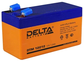 Аккумулятор DELTA DTM 12012 1.2 А·ч Вспомогательный для Мерседес OEM N000000004039, 12 В AKB3632