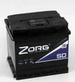 Аккумулятор ZORG 6СТ-50.0, 450 А AKB6051